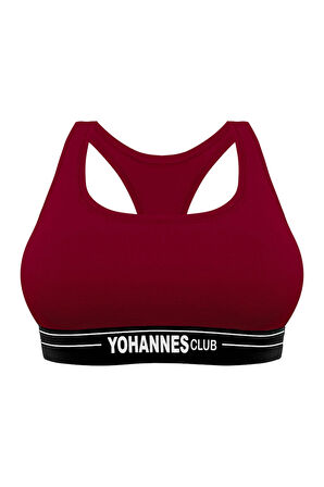 Yohannes Club, Kadın Pamuklu Büstiyer Sütyen, Renk Seçenekli, Tekli Paket