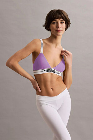 Yohannes Club, Kadın Lastik Askılı Sütyen, Renk Seçenekli, Tekli Paket