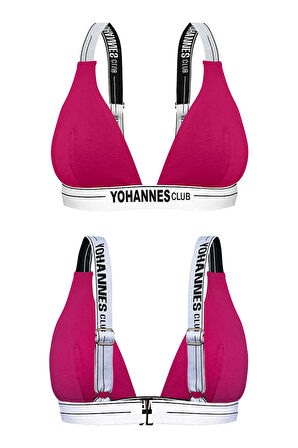 Yohannes Club, Kadın Lastik Askılı Sütyen, Renk Seçenekli, Tekli Paket