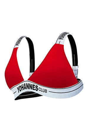 Yohannes Club, Kadın Lastik Askılı Sütyen, Renk Seçenekli, Tekli Paket