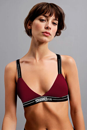 Yohannes Club, Kadın Lastik Askılı Sütyen, Renk Seçenekli, Tekli Paket