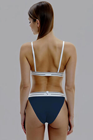 Yohannes Club, Kadın Pamuklu İç Çamaşırı Takımı, Renk Seçenekli, (Bralet-Kemerli Bikini Slip)