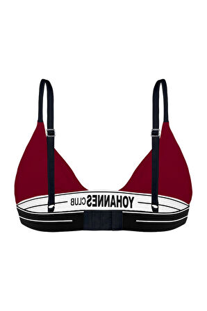 Yohannes Club, Kadın Pamuklu İç Çamaşırı Takımı, Renk Seçenekli, (Üçgen Sütyen-Kemerli Boyshort-Boxer Külot)