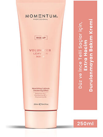Momentum Durulanmayan Saç Bakım Maskesi Volumizer Mask 250 Ml HACİM