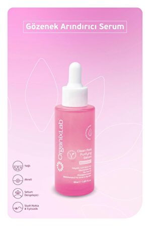 Organix Lab Clean Pore Purifying Gözenek Arındırıcı Serum