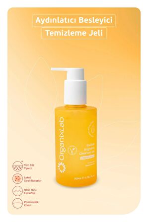 Radiate Brightens Cleanser Gel Aydınlatıcı Besleyici Temizleme Jeli