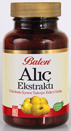 Balen Alıç Meyvesi Ekstraktı Kapsül 375 MG*80 KAPSÜL