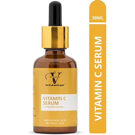 %20 Ascorbic Acid - %2 Ferulic Acid Özlü Leke Karşıtı Cilt Aydınlatıcı C Vitamini Serum 30 ml