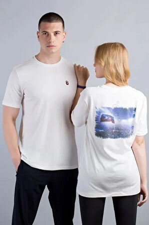 TSHİRT SIRTI BAYRAK BASKILI