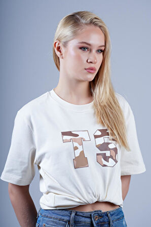 TSHIRT TS LOGO KAMUFLAJ DESEN