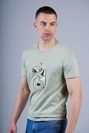 TSHIRT SÜZİNE KAMUFLAJ NAKIŞLI