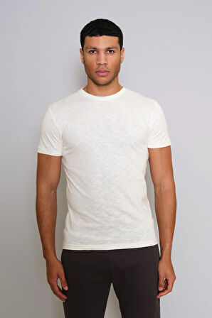 TSHİRT BİSİKLET YAKA  İÇ LOGOLU