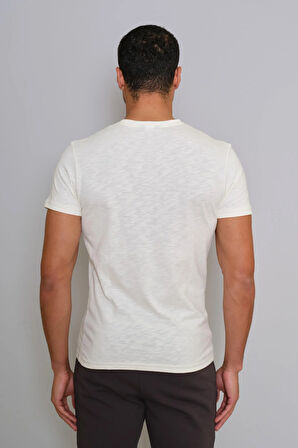 TSHİRT BİSİKLET YAKA  İÇ LOGOLU