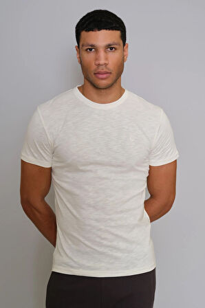 TSHİRT BİSİKLET YAKA İÇ LOGOLU