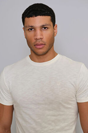 TSHİRT BİSİKLET YAKA İÇ LOGOLU