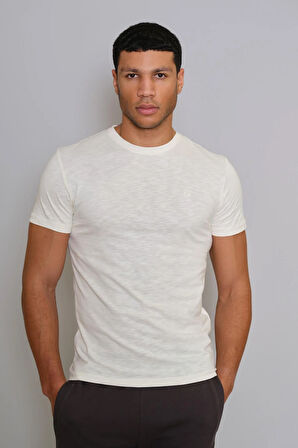 TSHİRT BİSİKLET YAKA  İÇ LOGOLU