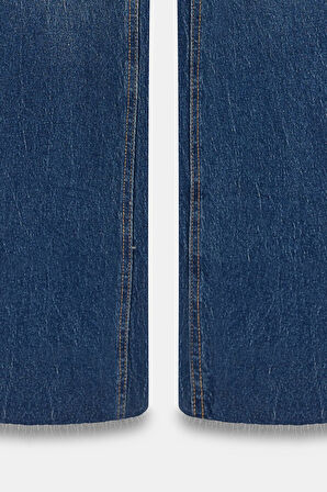 Mavi - 34 Kadın Yüksek Bel Wide Leg Ham Paça (Kesik) Jean Pantolon - Street Style