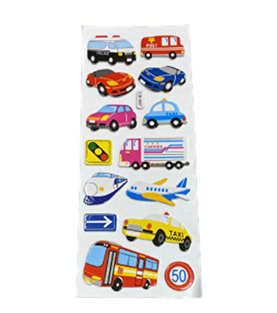 Ticon Sticker Meslek Araçları - 2 adet