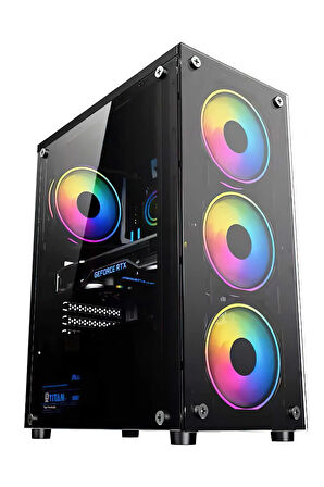 Mintra K201 Tm I5-3470 16GB 256GB SSD 512GB Hdd Gt 740 4GB Oyuncu Masaüstü Bilgisayarı