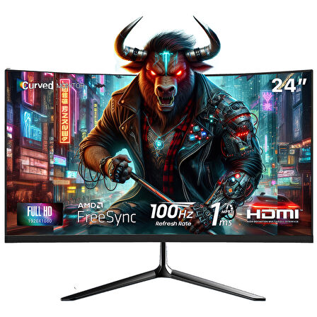 E-Vix Quiritis x I5-12400F 32GB 512GB M.2 Nvme Rtx 4060 Ti 16GB 24" Oyuncu Masaüstü Bilgisayarı