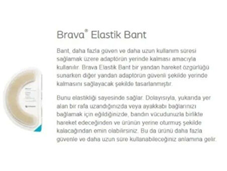 Medikalcim Coloplast Brava® Elastik C Bant (ay Bant) 20'li Pk