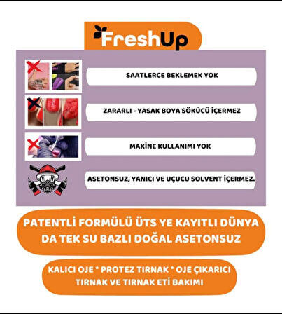 FRESHUP KALICI OJE ÇIKARICI PORTAKALLI