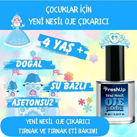 Yeni Nesil Doğal Çocuk Oje Çıkarıcı, Naturel, 10 ml