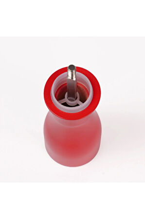 Kırmızı  Ahşap Tuz Ve Karabiber El Değirmeni Öğütücü Grinder 1 Adet  15 Cm