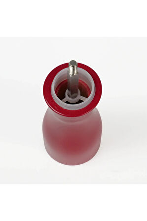 Koyu Kırmızı Ahşap Tuz Ve Karabiber El Değirmeni Öğütücü Grinder 1 Adet 15  Cm