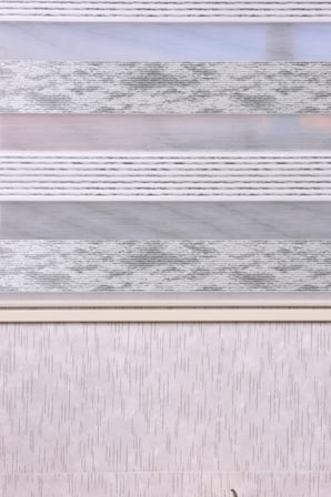 Gri Düz-Pliseli Etek Dilimsiz 10790-V11 Zebra Stor Güneşlik Perde