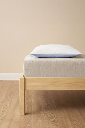 Tek Kişilik Lastikli Çarşaf Sütlü Kahve