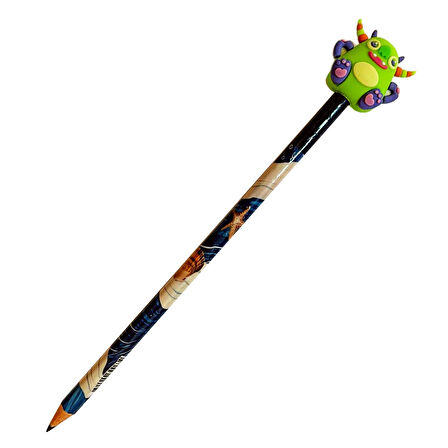 Fixpoint Figürlü Kalem Başlığı Renkli (P-3516) 10 Adet