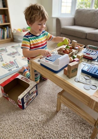  Sole Oyuncak Yazar Kasa ve Aksesuarları -Cash Register Seti