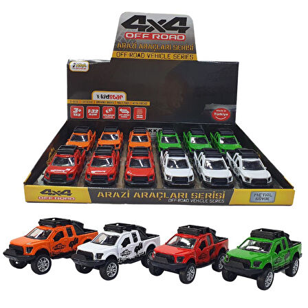 KID.00062 - Ç/B METAL OFF-ROAD ARAZİ ARACI