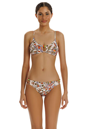 Zeki Beatrice Desenli Bikini Takımı