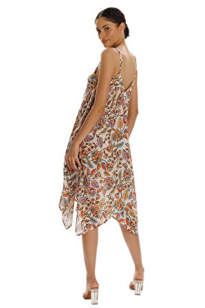 Zeki Uzun Askılı Elbise 