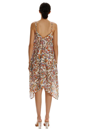 Zeki Uzun Askılı Elbise 