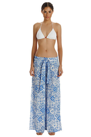 Zeki Desenli Plaj Pantolonu