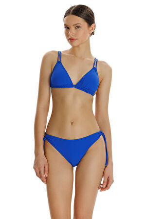 Zeki Mavi Bikini Üstü