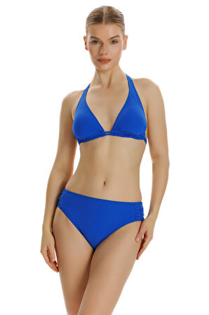 Zeki Mavi Bikini Üstü