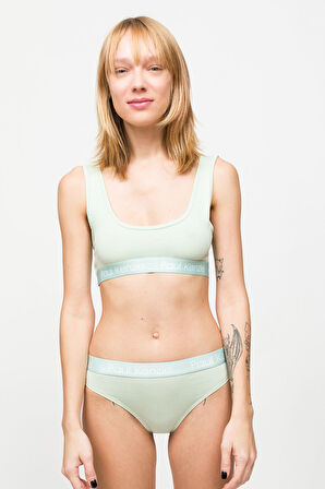 Kadın Spor Bralet - Eco Characters - Neutral