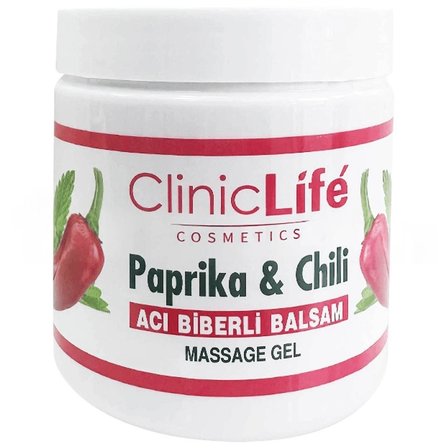 Clinic Life Acı Biberli ve Naneli Masaj Yağı Balsam 500 ml