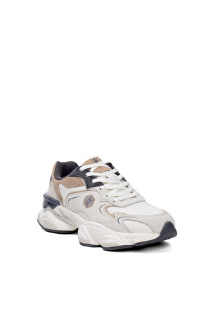 Lumberjack 101876498 4W Madax Wmn Pu SUE 4PR Kadın Klasik Sneaker Bej