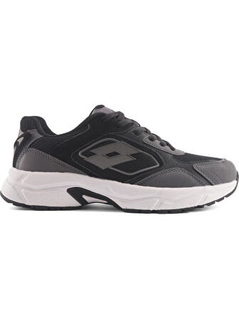 LOTTO DREW 4PR SİYAH FÜME COMFORT CASUAL ANATOMİK SPOR AYAKKABISI