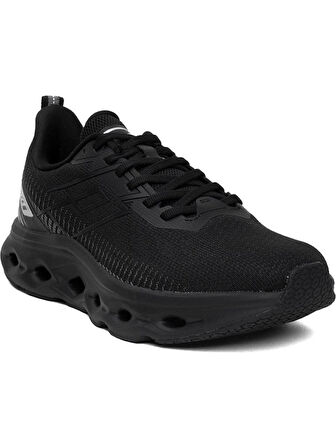 LOTTO MODEA 4PR SİYAH GÜMÜŞ COMFORT CASUAL ANATOMİK SPOR AYAKKABISI 
