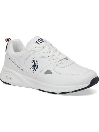 U.S.POLO ASSN VANCE 4PR BEYAZ UNİSEX ANATOMİK GÜNLÜK SPOR AYAKKABISI