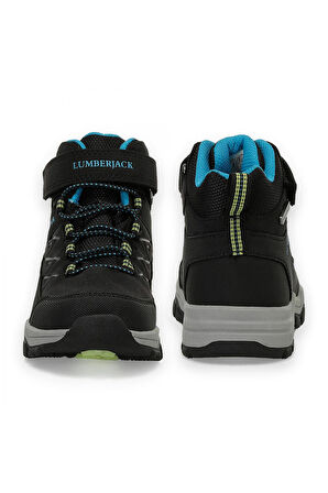 Lumberjack 4W Bowl Hi 4Pr Wp Outdoor Siyah-Saks Çocuk Bot