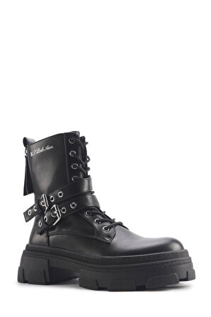 U.S. Polo Assn. ASSO 4PR 101914222 Kadın Bot Siyah 36-40 