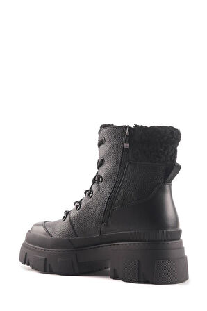 U.S. Polo Assn. ALLY 4PR 101914215 Kadın Bot Siyah 36-40 