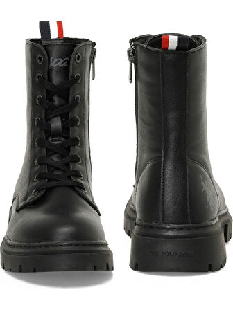 U.S.POLO ASSN HALLES 4PR SİYAH COMFORT CASUAL ANATOMİK GÜNLÜK KADIN BOT